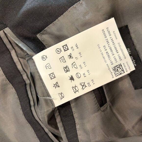 HUGO BOSS Selection Black Super 150 Wool 46L Jacket - Picture 11 of 15